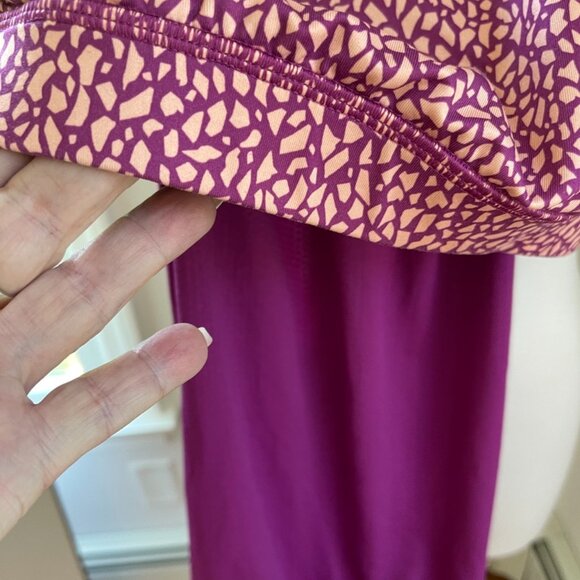 Lululemon Preloved Tank Top with Bra Top  PTP = 13" - Picture 2 of 6